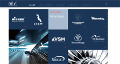 Desktop Screenshot of mlv.de
